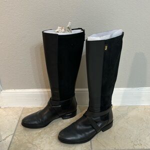 Cole Haan Knee High Boot Size 7, Black.